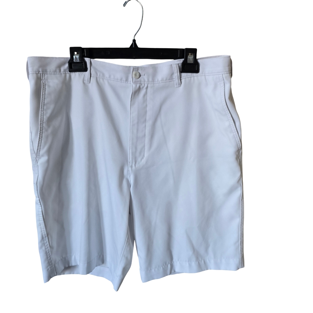 PGA Tour Men's White Athletic Shorts